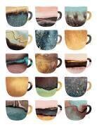 Tasses à café terreuses (Elisabeth Fredriksson) - Muzeo.com
