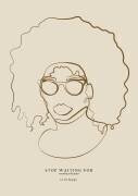 Visage de femme avec des lunettes (Anastasiya) - Muzeo.com