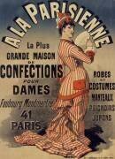 A la Parisienne, la plus grande maison de confection pour dames (Jules Chéret) - Muzeo.com