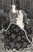 A large Christmas Card (Aubrey Beardsley) - Muzeo.com