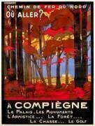 Affiche du Chemin de fer du Nord (anonyme) - Muzeo.com