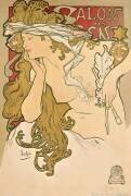 Affiche pour l'exposition du Salon des Cents (Alfons Mucha) - Muzeo.com