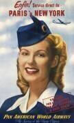 Affiche pour Pan American World Aiwaves (anonyme) - Muzeo.com
