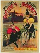Affiche publicitaire des chaussures Borrel pour vélos (Varenne) - Muzeo.com