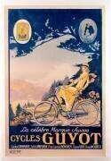 Affiche publicitaire des vélos Guyot (anonyme) - Muzeo.com