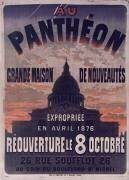 Au Panthéon grande maison de nouveautés (Jules Chéret) - Muzeo.com