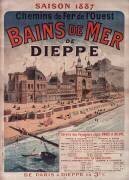 Bains de mer de Dieppe (Jules Chéret) - Muzeo.com