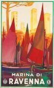 Bateaux à voiles à Ravenne (anonyme) - Muzeo.com