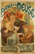 Bières de La Meuse (Alfons Mucha) - Muzeo.com
