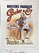 Brasserie française Gruber & Cie. Melun (Seine & Marne) (Firmin Bouisset) - Muzeo.com