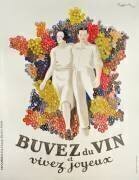 Buvez du vin et vivez joyeux (Leonetto Cappiello) - Muzeo.com