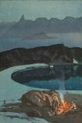 Camping à Washibadake (Hiroshi Yoshida) - Muzeo.com