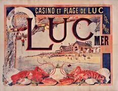 Casino et plage de Luc sur Mer. Luc Sur Mer. (anonyme) - Muzeo.com