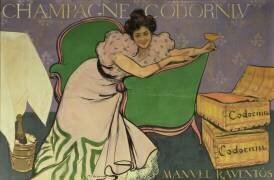 Champagne Codorniu (Ramon Casas i Carbo) - Muzeo.com