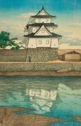 Château de Takamatsu à Sanuki (Sanuki no Takamatsujo), de la série 