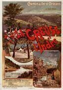 Chemin de fer d'Orléans : La Creuse et l'Indre (Hugo d'Alesi) - Muzeo.com