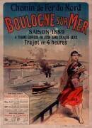 Chemin de fer du Nord : Boulogne sur Mer (Jules Chéret) - Muzeo.com