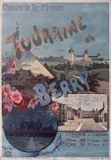 Chemins de fer d'Orléans : Touraine et Berry (Hugo d'Alesi) - Muzeo.com