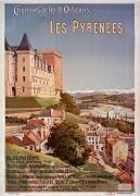 Chemins de Fer d'Orléans. Les Pyrénées. Billets à prix réduits [...] (Hugo d'Alesi) - Muzeo.com