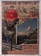 Chemins de fer P. L. M. Le Mont Rose (Hugo d'Alesi) - Muzeo.com