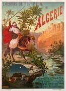 Chemins de Fer P.L.M / Algérie / Voyages circulaires à itinéraires fixes et facultatifs à prix réduits pour visiter l'Algérie (Hugo d'Alesi) - Muzeo.com