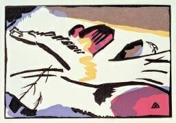 Cheval du Der Blaue Reiter (Wassily Kandinsky) - Muzeo.com
