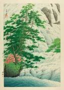 Chutes de Yukadi, Nikko (Hasui Kawase) - Muzeo.com