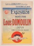 Exposition des tableaux et études de Louis Dumoulin (Jules Chéret) - Muzeo.com