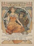 Exposition Universelle et Internationale de St Louis (Etats-Unis) (Alfons Mucha) - Muzeo.com