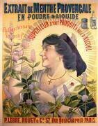 'Extrait de Menthe Provencale' digestif fançais (Ecole Française) - Muzeo.com