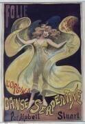 Folies-Bergère, L'originale danse serpentine par Mabel Stuart (Alfred Choubrac) - Muzeo.com