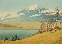 Fudozaka, Lac Yamanaka (Hasui Kawase) - Muzeo.com