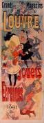 Grands magasins du Louvre : Jouets, étrennes 1891 (Jules Chéret) - Muzeo.com