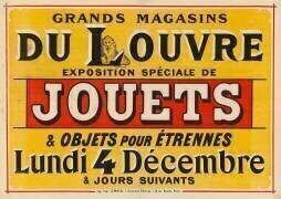 Grands magasins du Louvre, exposition spéciale de Jouets (Jules Chéret) - Muzeo.com