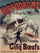 Hippodrome au pont de l'Alma (Jules Chéret) - Muzeo.com