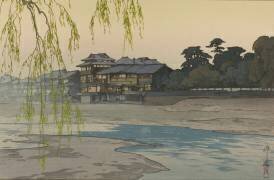 Kamogawa à Kyoto (Hiroshi Yoshida) - Muzeo.com