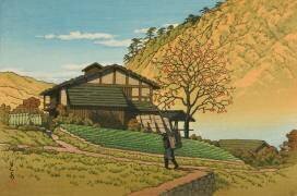 Kawarahata, Gunma Prefecture (Kawarahata (Gunma ken)) (Hasui Kawase) - Muzeo.com