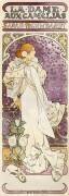 La Dame aux Camélias (Alfons Mucha) - Muzeo.com
