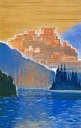 La ville de Troie vue de la mer (François-Louis Schmied) - Muzeo.com
