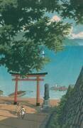 Lac Nikkō Chūzenji, Utagahama (Hasui Kawase) - Muzeo.com