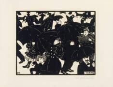 L'averse (Félix Vallotton) - Muzeo.com