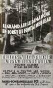 Le Grand air le dimanche en forêt de Fontainebleau PLM (anonyme) - Muzeo.com