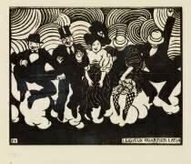 Le joyeux Quartier Latin (Félix Vallotton) - Muzeo.com
