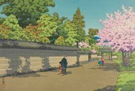 Le printemps à Daigo, Kyoto (Daigo no haru Kyoto) (Hasui Kawase) - Muzeo.com