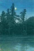 L'étang de Sampoji à Shakujii (Hasui Kawase) - Muzeo.com