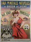 Les eaux minérales naturelles du bassin de Vichy (Ecole Française) - Muzeo.com