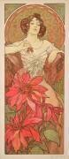 Les pierres précieuses : Ruby (Alfons Mucha) - Muzeo.com