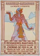 Messageries Maritimes, La route d'Égypte (J. Daviel) - Muzeo.com