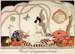 Minuit ou l'appartement à la mode (George Barbier) - Muzeo.com