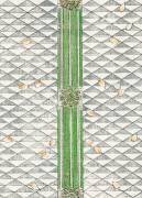 Motif floral géométrique (Watanabe Seitei) - Muzeo.com